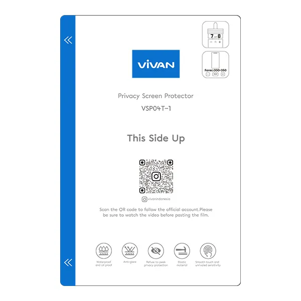 Phim dán chống nhìn trộm cho điện thoại VIVAN VSP04T-1