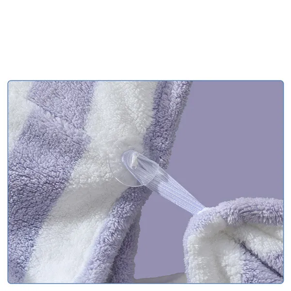 Khăn quấn tóc siêu thấm hút BT10 Purple