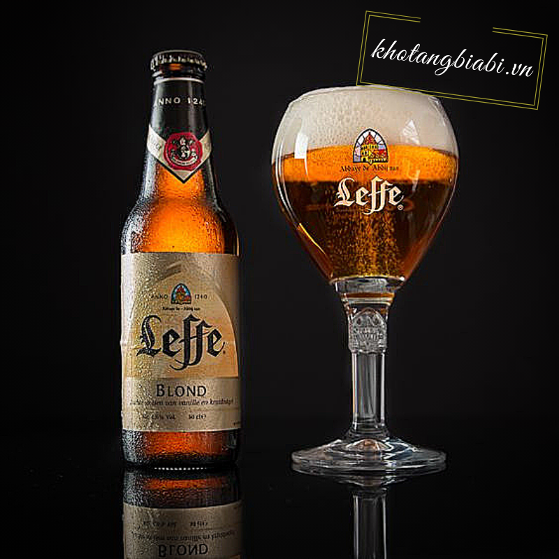 BIA VÀNG LEFFE BLONDE  330ML I Bia phổ thông xuất xứ từ Bỉ