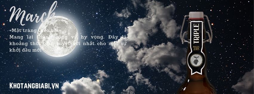 Biểu tượng bia Nữ tu Paix Dieu Trăng tròn tháng 3: «Trăng Gieo hạt - Sowing Moon»