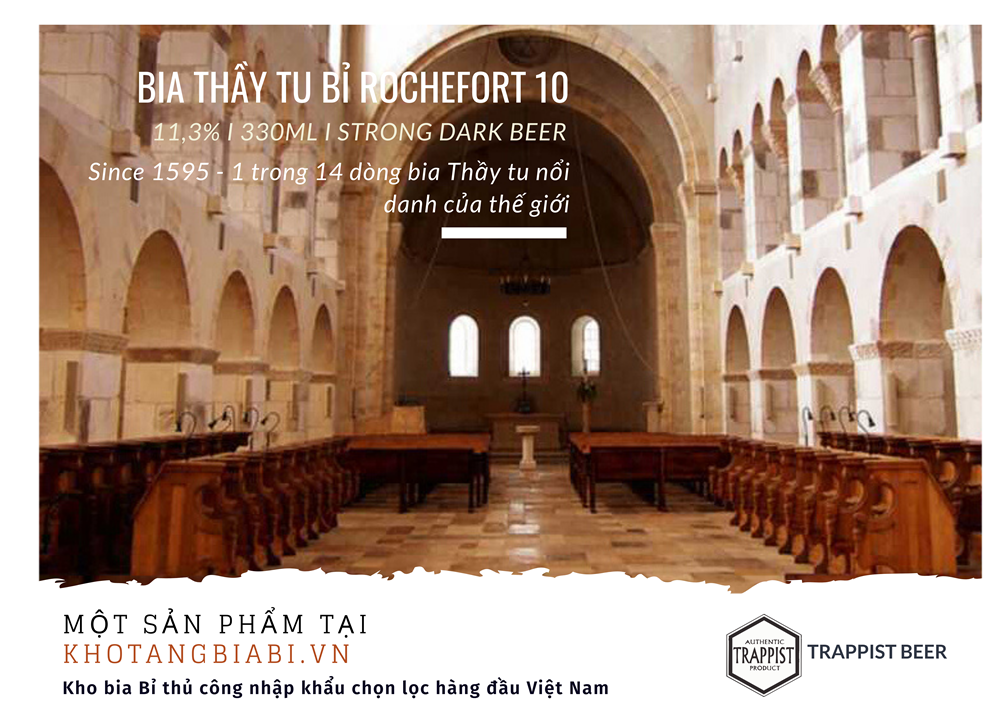 Bia Thầy Tu Trappist Bỉ Rocherfort 10