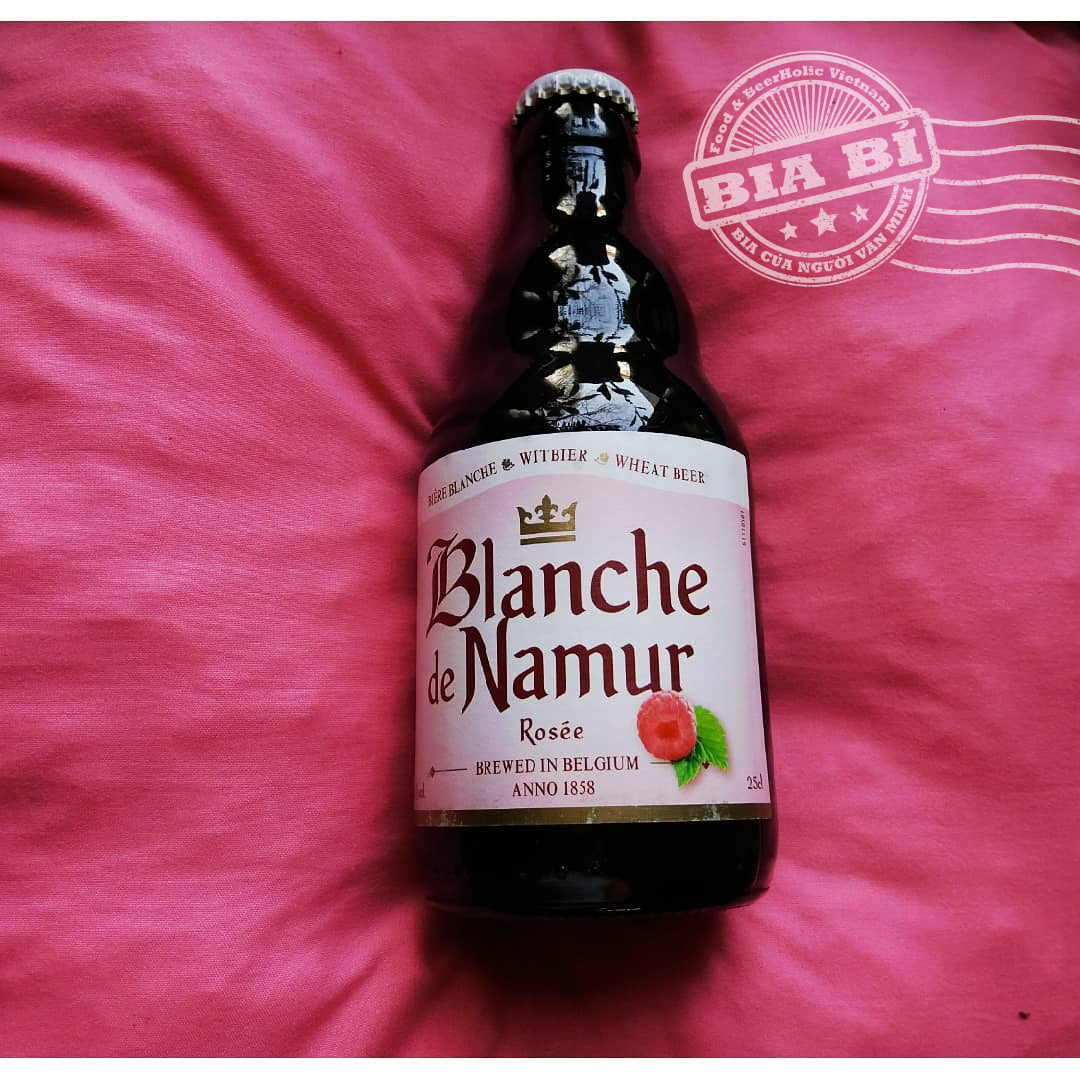 Bia Trái cây Phúc bồn tử Blanche de Namur Rosée I Tiếng gọi trong lành từ nàng xuân...