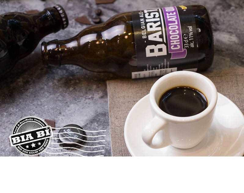 Bia đen Bỉ nặng độ Kasteel Barista Chocolate Quad 11%, 330ml