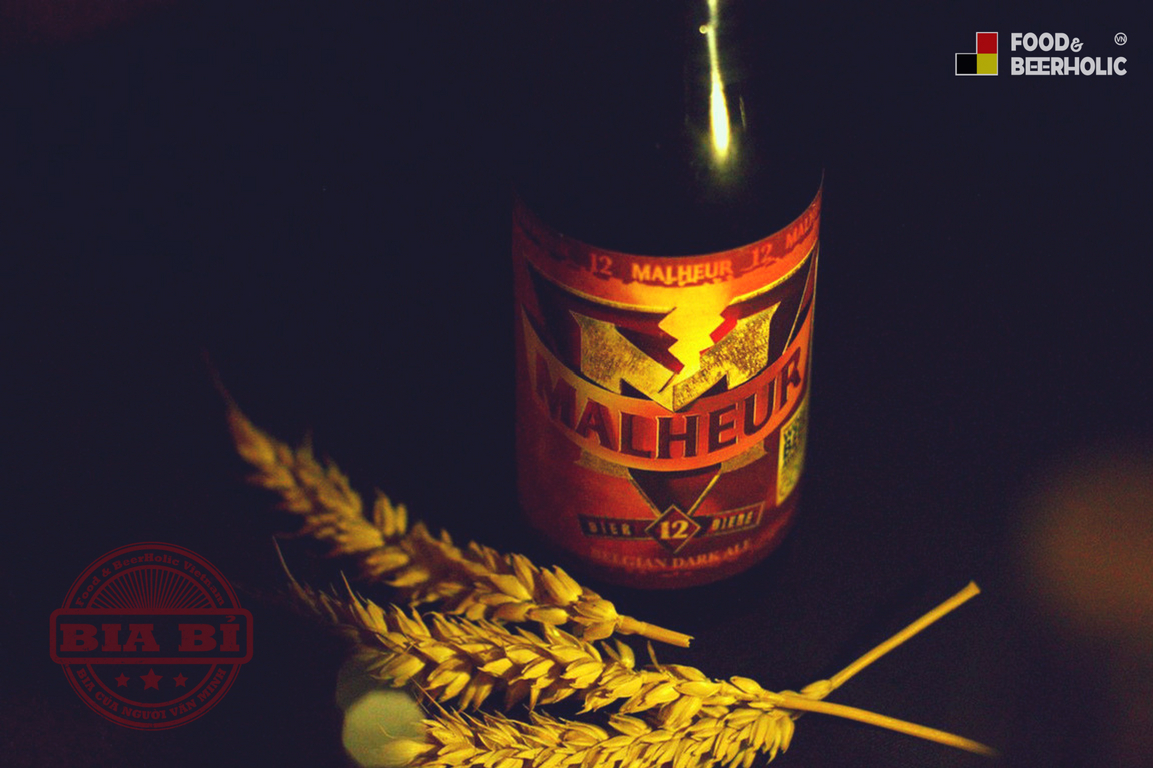 bia đen Bỉ nặng độ ngon nhất thế giới Malheur 12