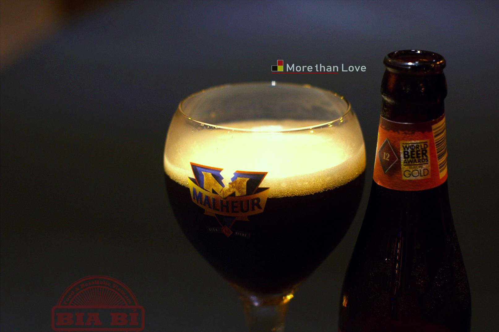 bia đen Bỉ nặng độ ngon nhất thế giới Malheur 12
