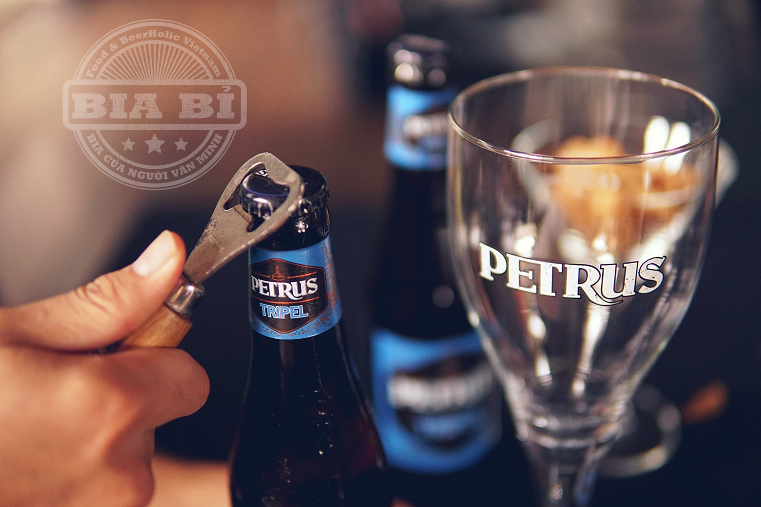 bia thủ công Bỉ Petrus Triple Ale