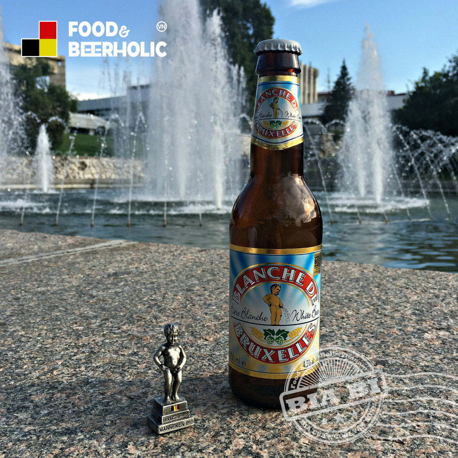 Blanche De Bruxelles - Bia trắng Ngon nhất của Bỉ năm 2016.