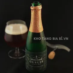 Bia chua Lindemans Gueuze 5% - Bia truyền thống kinh điển của Bỉ ủ từ thùng gỗ sồi!