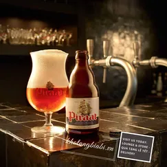 Bia đen Cướp biển Piraat 10,5% I Giải Bạc World Beer Awrds 2016 hạng mục Bia Bỉ nặng độ