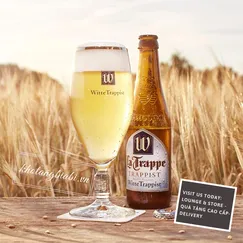 Bia thầy tu La Trappe Witte Trappist 5,5% I Bia trắng Thầy tu duy nhất trên thế giới!