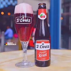 St Louis Premium Kriek 3,2% Abv I Bia trái cây vị cherry số 1 tại Bỉ