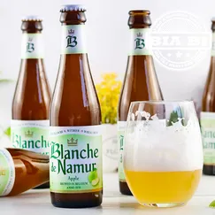 Bia trái cây vị táo trong trẻo Blanche De Namur Apple 3,1% I Thanh mát như trà xanh