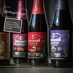 Bia cherry Lindemans Kriek 3,5% - Niềm tự hào của gia tộc Lindemans!