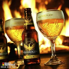 Bia Tu viện Bỉ Grimbergen Blonde – Since 1128 - Vua Của Mọi Dòng Bia Vàng