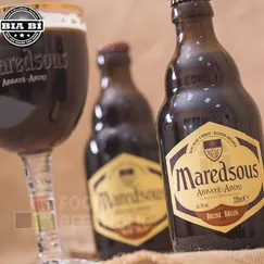 Bia Tu viện Bỉ Maredsous Brune 8,0% ABV - Tinh hoa từ các tu sĩ Benedictine