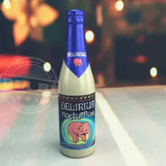 Bia đen Bỉ chai sứ 330ml Delirium Nocturnum 8.5%.