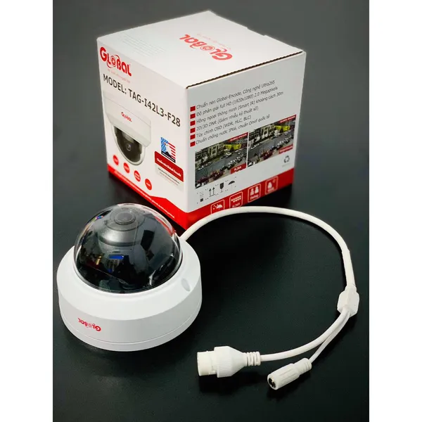 Camera IP Dome Global None POE TAG-I42L3-F28 2.0 Megapixel