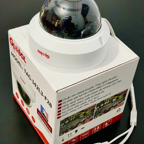 Camera IP Dome Global TAG-I44L3-FP28 4.0 Megapixel