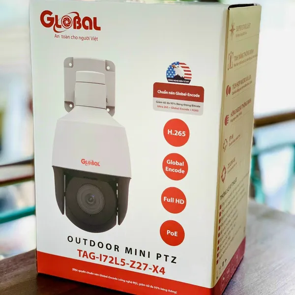 Camera IP Speeddome Mini 4x Global TAG-I72L5-Z27-X4 2.0 Megapixel