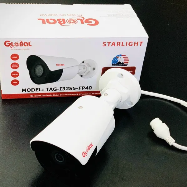 Camera IP Thân Global Starlight TAG-I32S5-FP40 2.0 Megapixel