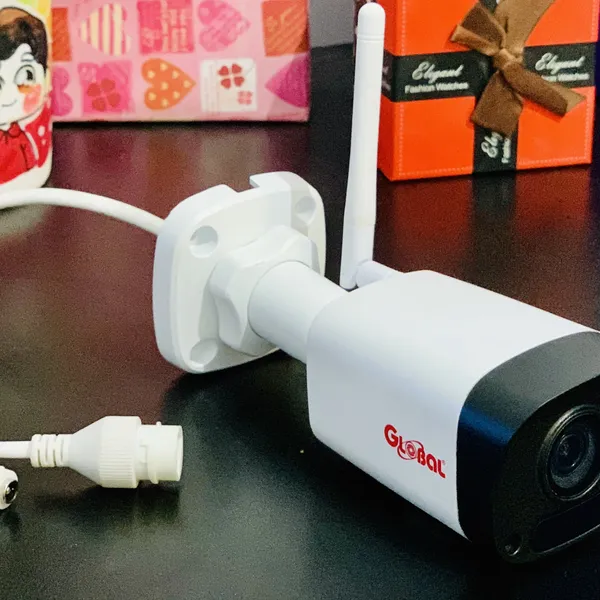 Camera IP Thân trụ Wi-Fi Global  TAG-I32L3-FP40-W 2.0 Megapixel