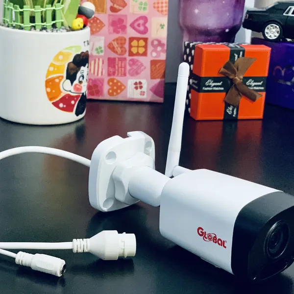 Camera IP Thân trụ Wi-Fi Global  TAG-I32L3-FP40-W 2.0 Megapixel