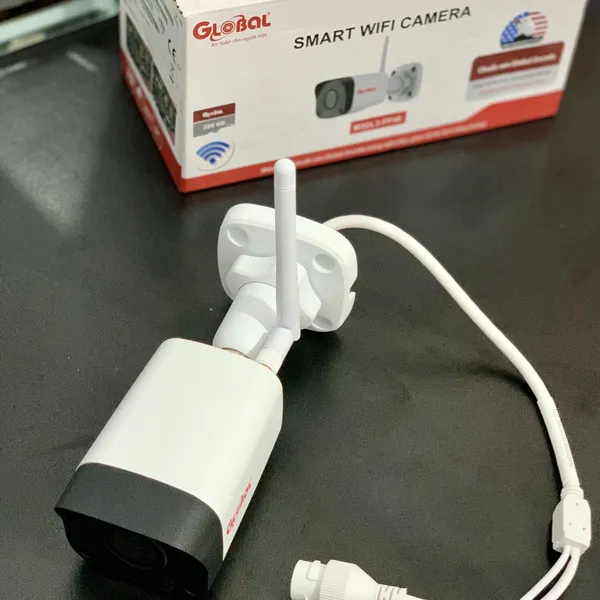 Camera IP Thân trụ Wi-Fi Global  TAG-I32L3-FP40-W 2.0 Megapixel