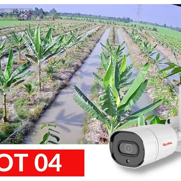Camera IP Wifi ngoài trời Global IOT-04 2.0MP chính hãng