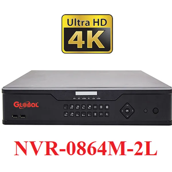 Đầu ghi hình IP camera Global 64 kênh NVR-0864M-2L