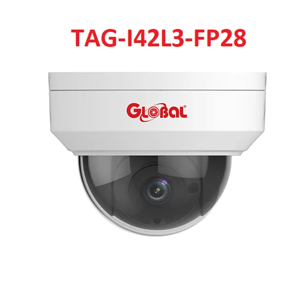 Camera IP Dome Global POE TAG-I42L3-FP28 2.0 Megapixel
