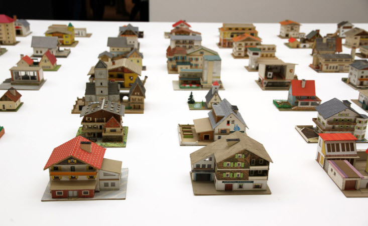 Peter Fritz làm mô hình kiến trúc các ngôi nhà từ 1950 đến 1960 Peter Fritz làm mô hình kiến trúc các ngôi nhà từ 1950 đến 1960