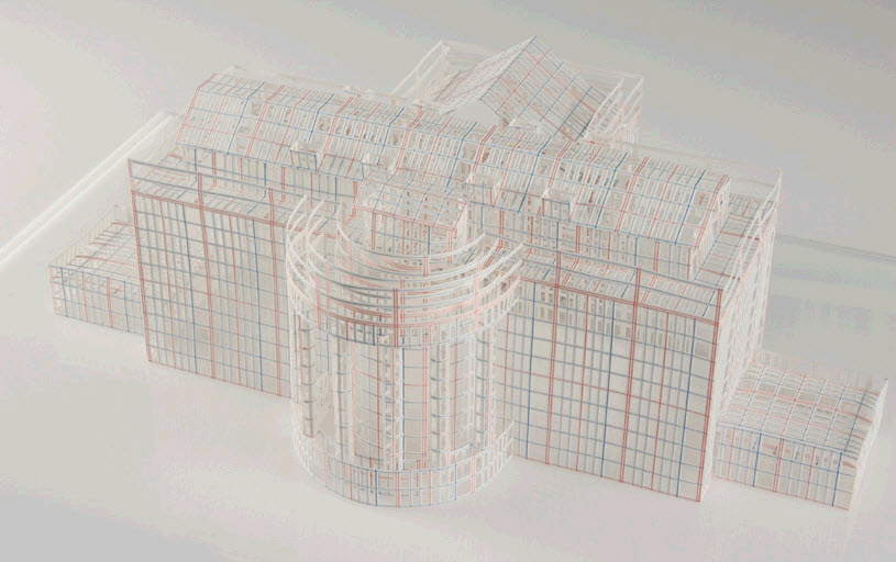Mô hình kiến trúc Nhà Trắng Mô hình kiến trúc Nhà Trắng