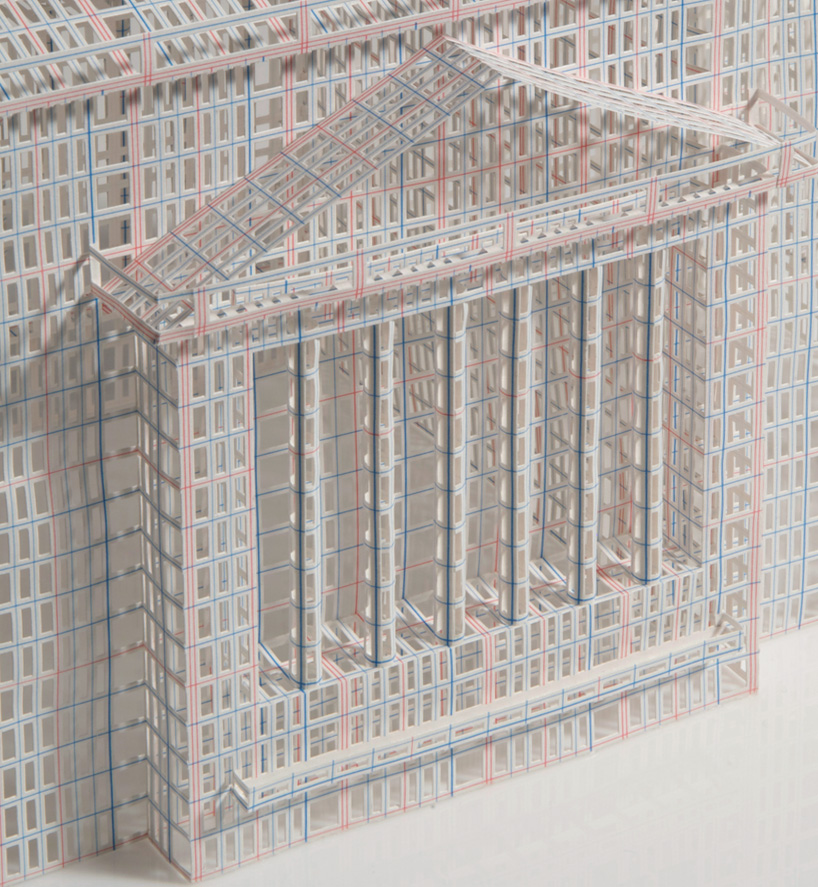 Cận cảnh mô hình kiến trúc trụ sở chứng khoán New York Cận cảnh mô hình kiến trúc trụ sở chứng khoán New York