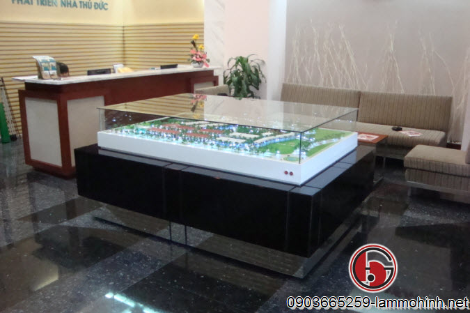 Mô hình tại sảnh đón của công ty Cổ Phần Phát Triển Nhà Thủ Đức Mô hình tại sảnh đón của công ty Cổ Phần Phát Triển Nhà Thủ Đức