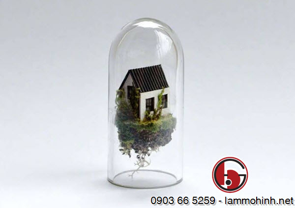 Các mô hình kiến trúc độc đáo này nằm trong dự án Micro Matter của Rosa de Jong Các mô hình kiến trúc độc đáo này nằm trong dự án Micro Matter của Rosa de Jong