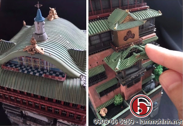 Tuy mô hình kiến trúc được thể hiện vô cùng chi tiết nhưng nó có kích thước cự kỳ nhỏ Tuy mô hình kiến trúc được thể hiện vô cùng chi tiết nhưng nó có kích thước cự kỳ nhỏ