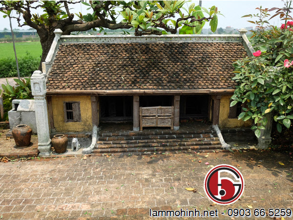 Quá trình làm mô hình kiến trúc mô tả tỉ mỉ nghề xây dựng truyền thống với gạch đất nung và tường trát vôi vữa Quá trình làm mô hình kiến trúc mô tả tỉ mỉ nghề xây dựng truyền thống với gạch đất nung và tường trát vôi vữa