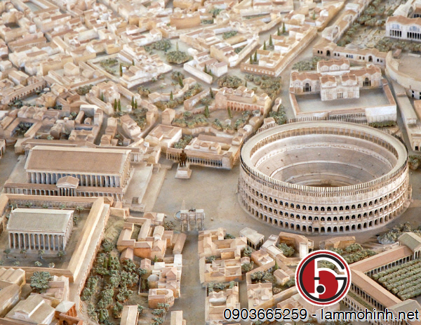 Mô hình kiến trúc Plastico di Roma Imperiale có tỉ lệ 1:250 Mô hình kiến trúc Plastico di Roma Imperiale có tỉ lệ 1:250