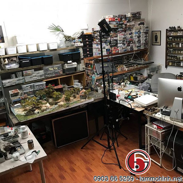 Xưởng làm mô hình tại giacủa Putera Dedie ở Hulu Langat Xưởng làm mô hình tại giacủa Putera Dedie ở Hulu Langat