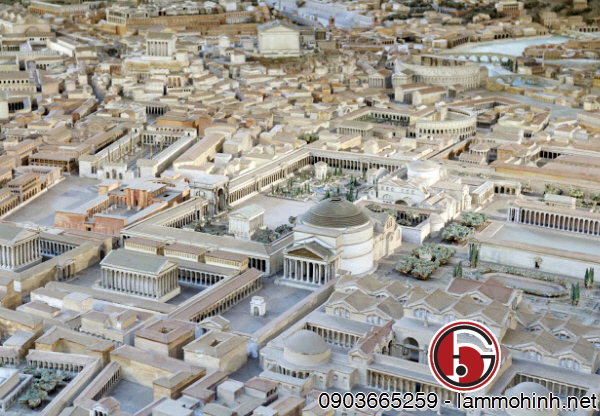 Mô hình kiến trúc đền Pantheon Mô hình kiến trúc đền Pantheon