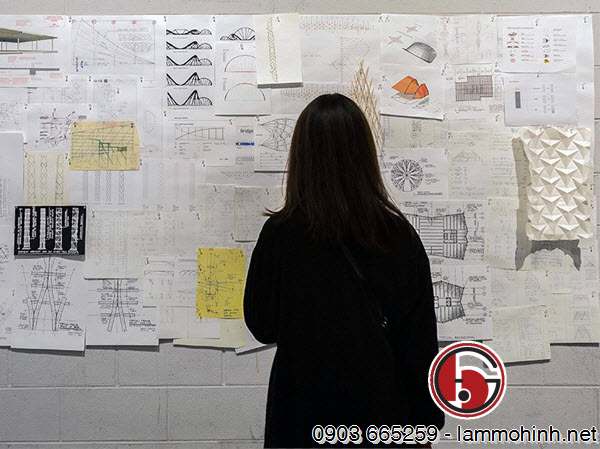 Các bản vẽ, thiết kế, bảng tính và mô hình cấu tạo trong giai đoạn tìm ý Các bản vẽ, thiết kế, bảng tính và mô hình cấu tạo trong giai đoạn tìm ý