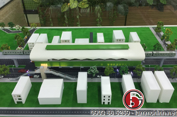 Nhà Ga La Khê là 1 trong 11 nhà ga trung chuyển và có kiến trúc giống nhau Nhà Ga La Khê là 1 trong 11 nhà ga trung chuyển và có kiến trúc giống nhau