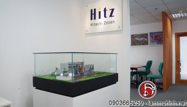 Mô hình kiến trúc được trưng bày tại văn phòng của Hitachi Zosen Việt Nam. Mô hình kiến trúc được trưng bày tại văn phòng của Hitachi Zosen Việt Nam.