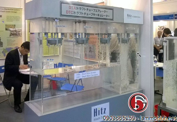 Mô hình lọc nước tại Vietwater 2014. Dự án đặt nền móng cho việc thực hiện mô hiện mô hình kiến trúc nhà máy điện rác năm 2015 Mô hình lọc nước tại Vietwater 2014. Dự án đặt nền móng cho việc thực hiện mô hiện mô hình kiến trúc nhà máy điện rác năm 2015