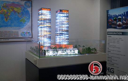 Mô hình kiến trúc dự án Yul Montreal tại Hà Nội Mô hình kiến trúc dự án Yul Montreal tại Hà Nội