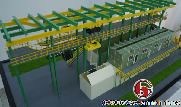 Các chi tiết máy móc của mô hình kiến trúc được chế tác tỉ mỉ và chính xác Các chi tiết máy móc của mô hình kiến trúc được chế tác tỉ mỉ và chính xác