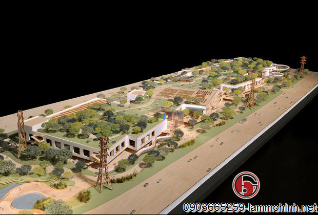 Mô hình kiến trúc trụ sở mới của Facebook Mô hình kiến trúc trụ sở mới của Facebook