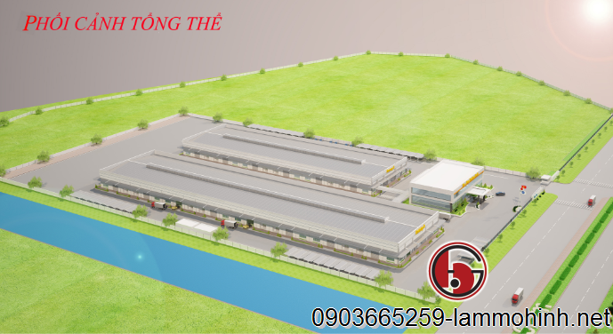 Phối cảnh dự án Vie-Pan Techno Pack