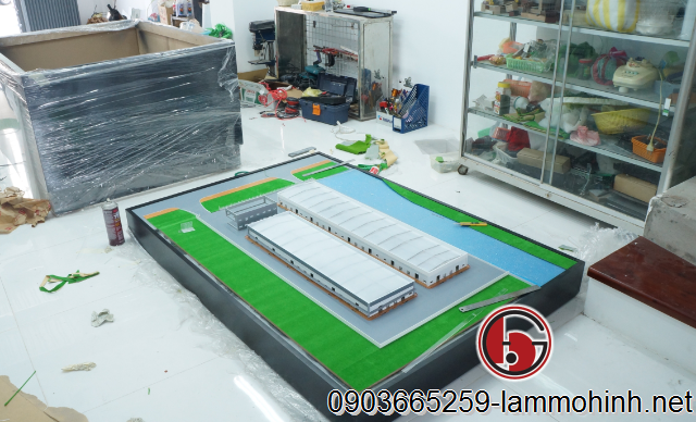 Mô hình kiến trúc Vie-Pan Techno Park ngày 14/2/2014 Mô hình kiến trúc Vie-Pan Techno Park ngày 14/2/2014