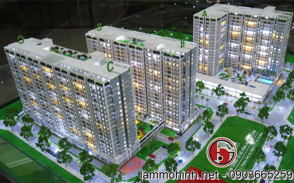 Mô hình kiến trúc khu nhà ở Bộ công an nhìn từ trên cao Mô hình kiến trúc khu nhà ở Bộ công an nhìn từ trên cao